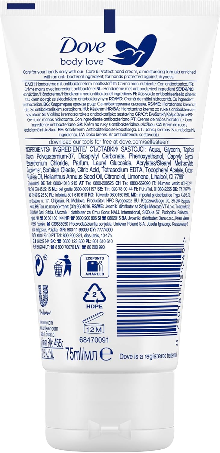 Dove Hand Cream Protect Care 75ml