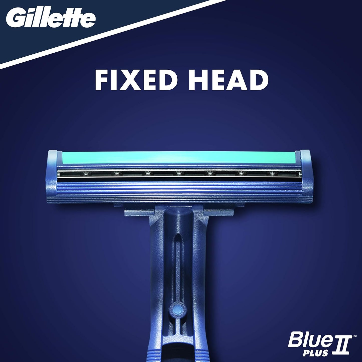 Gillette Blue II Plus Disposable Razors - Pack of 5