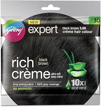 Godrej Ezee Expert Rich Cream Black Brown 3.0, 20 ml