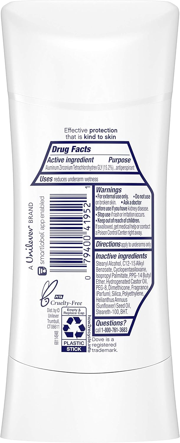 Dove Advanced Care Antiperspirant Deodorant, Restore 2.6 oz