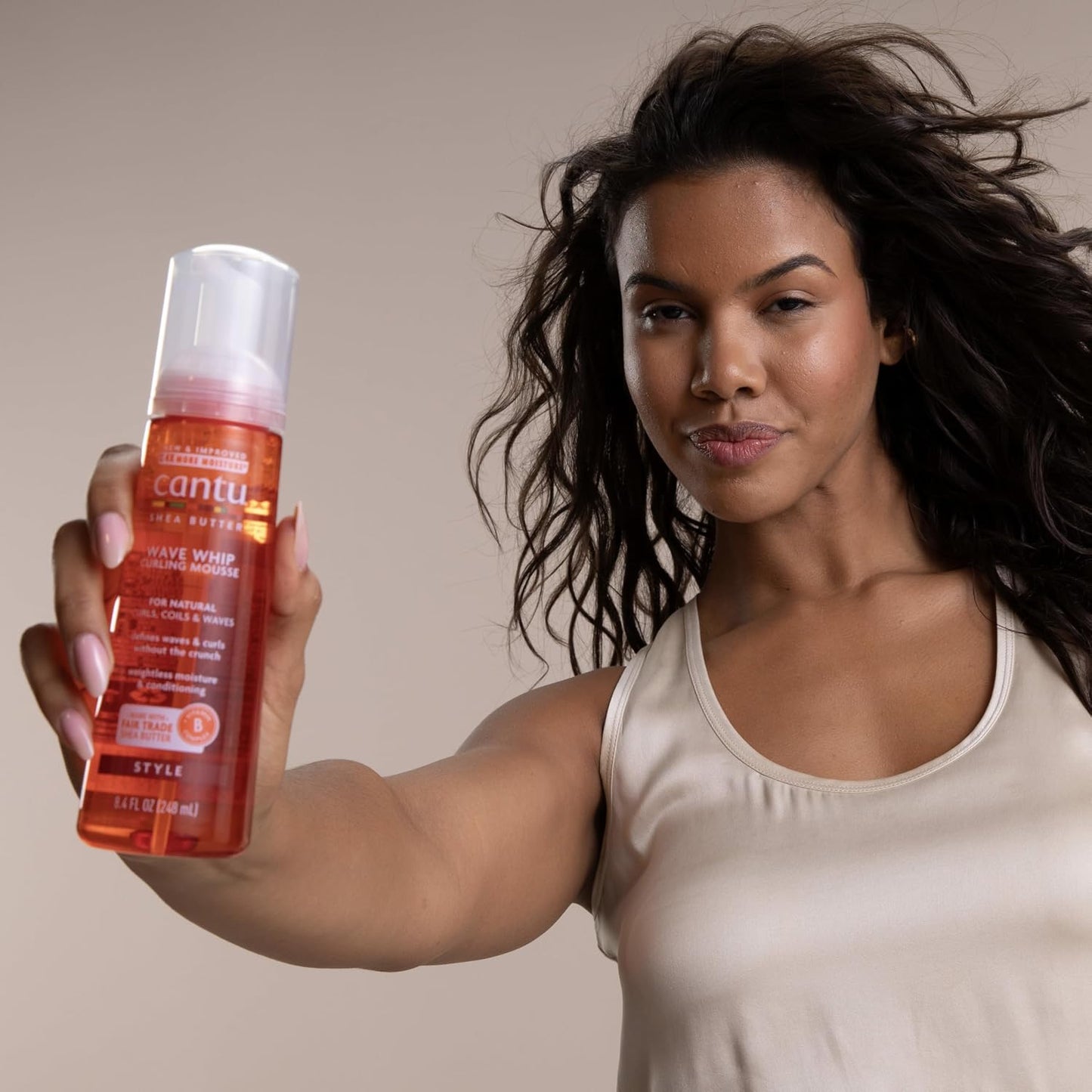 Cantu shea butter - Wave whip curling mousse, 248 ml