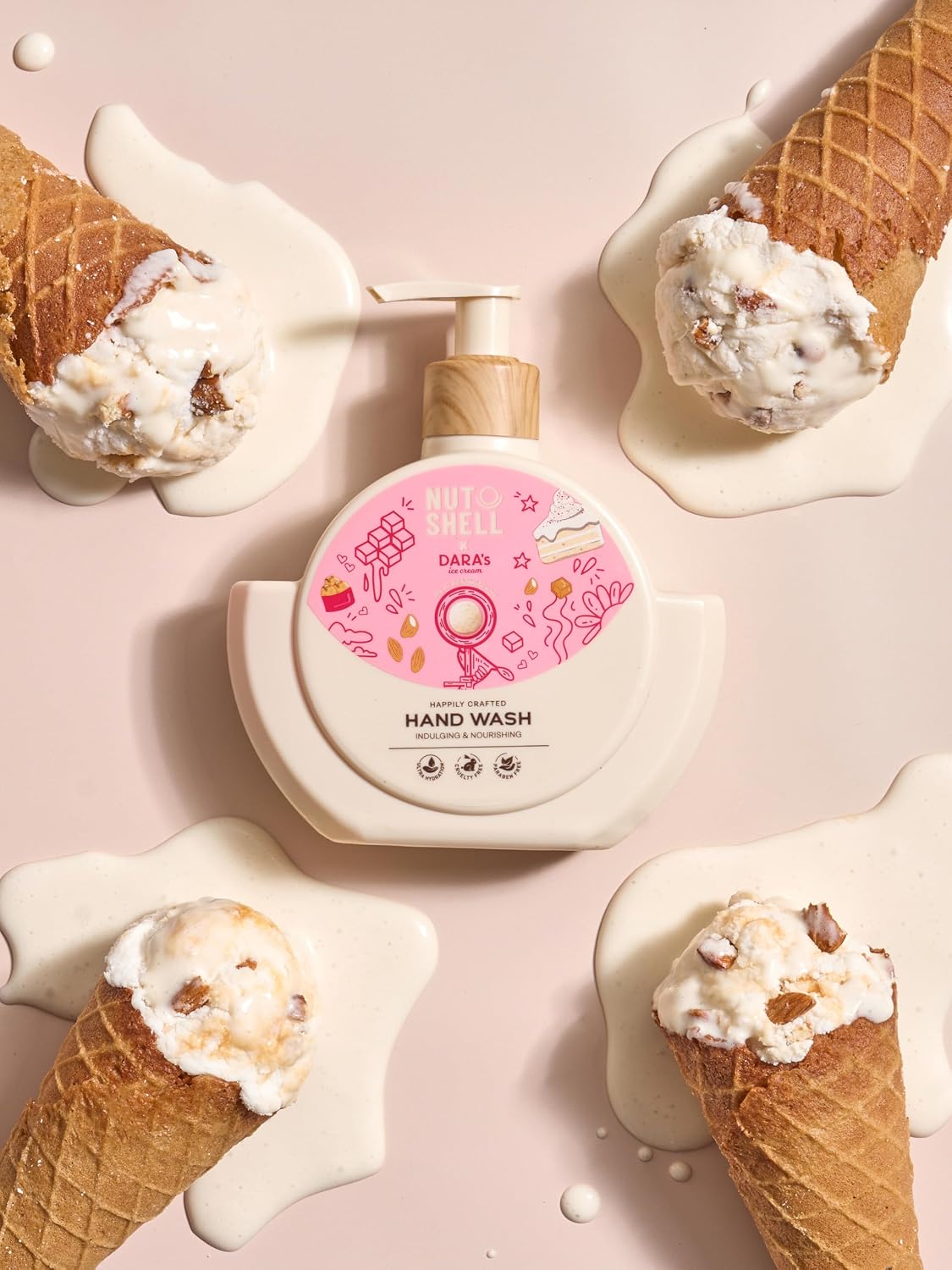 Nutshell Dara's Hand wash 375 Millilitre