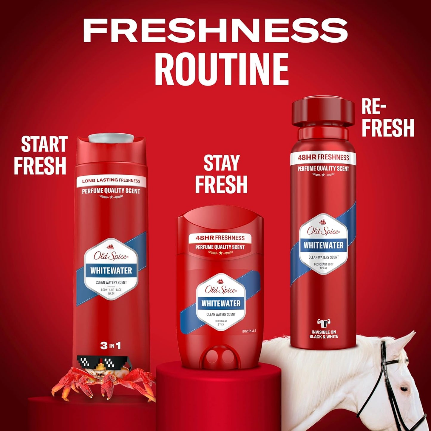 Old Spice Original Shower Gel Long Lasting Scent 400ml