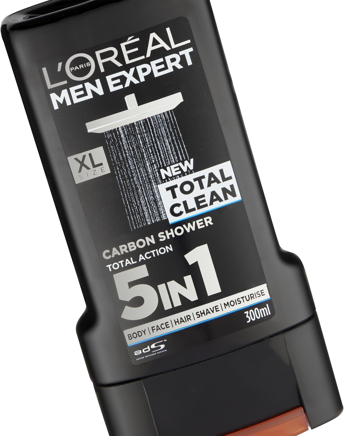 L'Oréal Men Expert Total Clean Shower Gel, 300ml