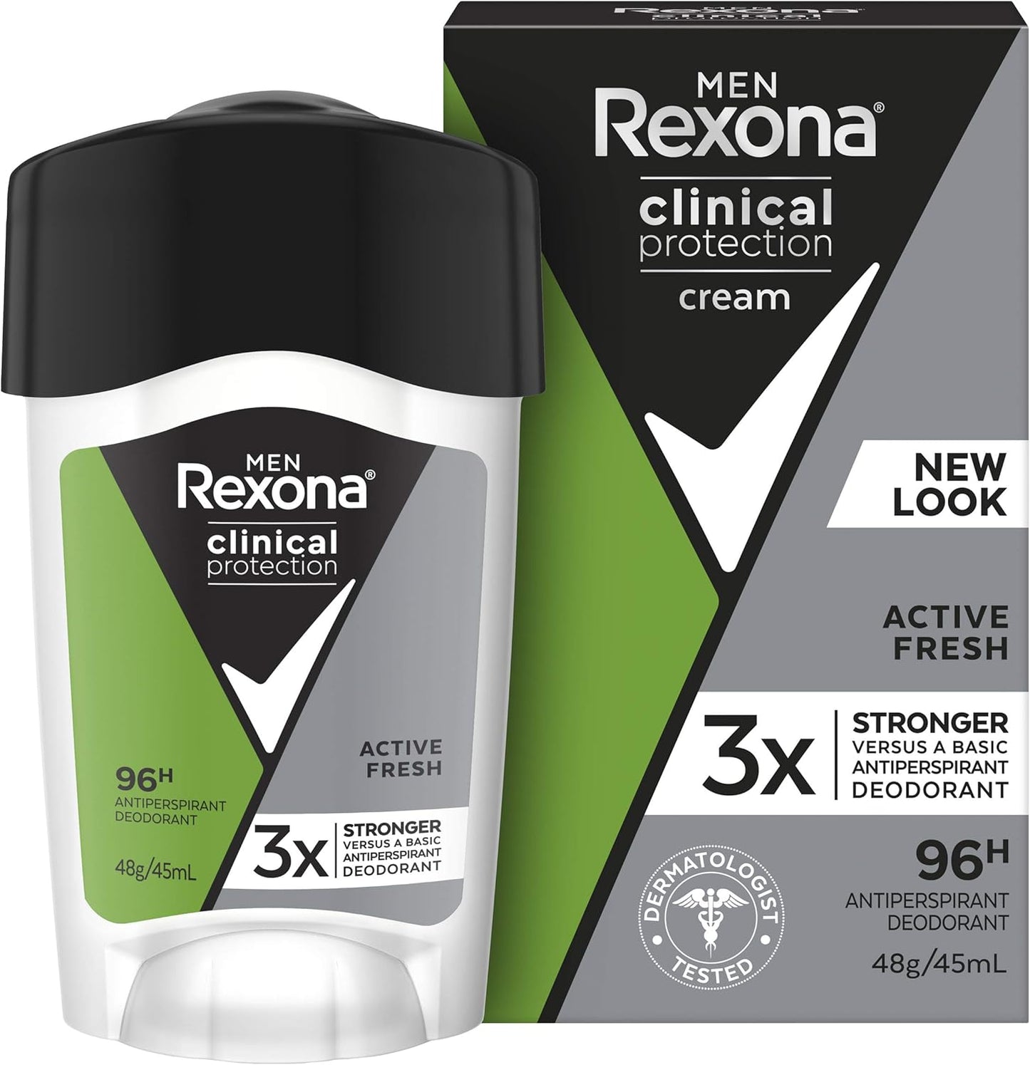 Rexona for Men Clinical Protection Antiperspirant Deodorant Cream 45ml