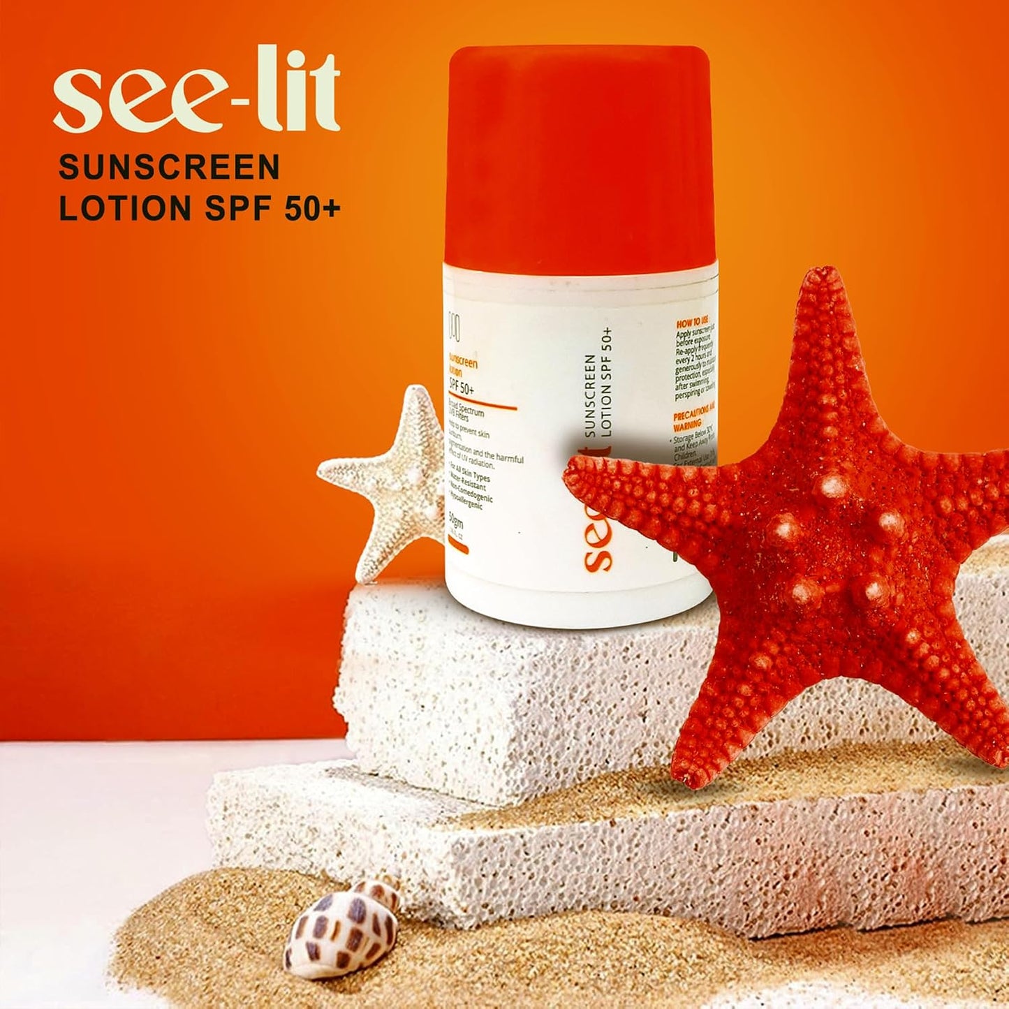 Medinza See Lit Sunscreen Lotion (SPF 50+) 50gm