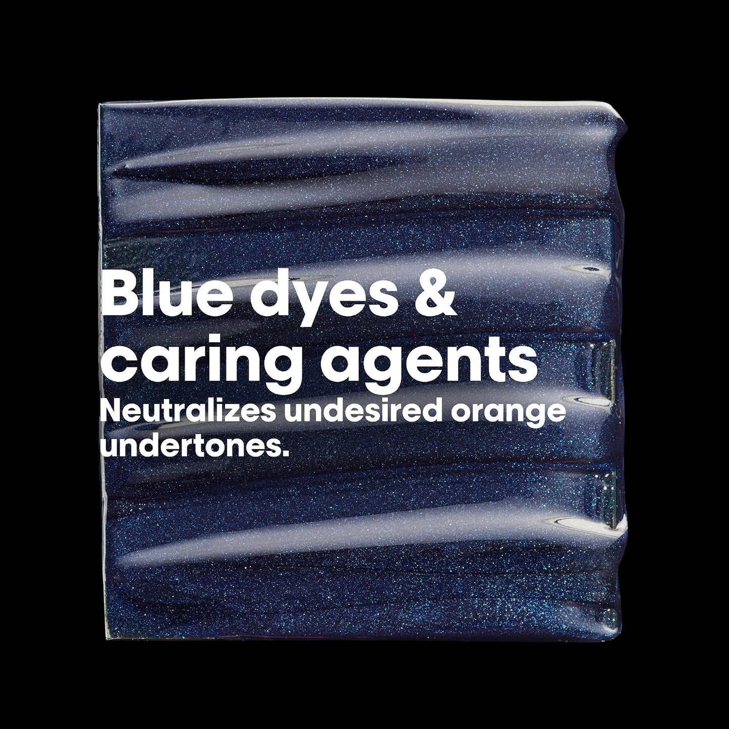 L'Oréal Professionnel Vitamino Color Spectrum Blue Tinted Shampoo 300ml, For Light Brown Coloured Hair, With Ferulic Acid + Citric Acid, Neutralise Undesired Orange Undertones