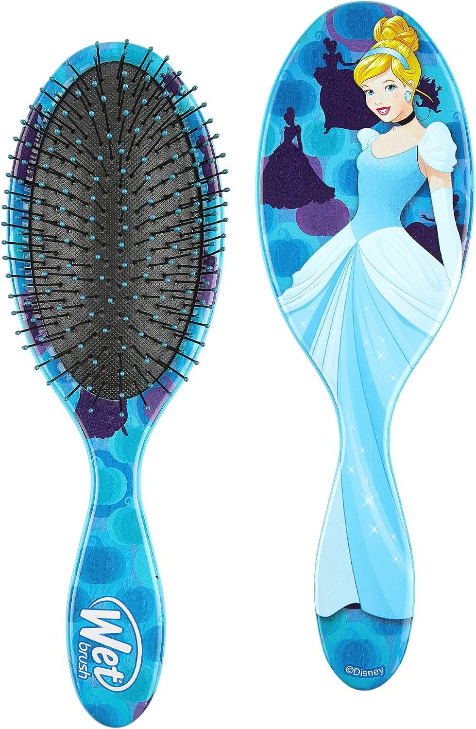 Wet Brush Vented Design and Ultra Soft Heatflex Bristles Speed Dry Hair Brush, Black