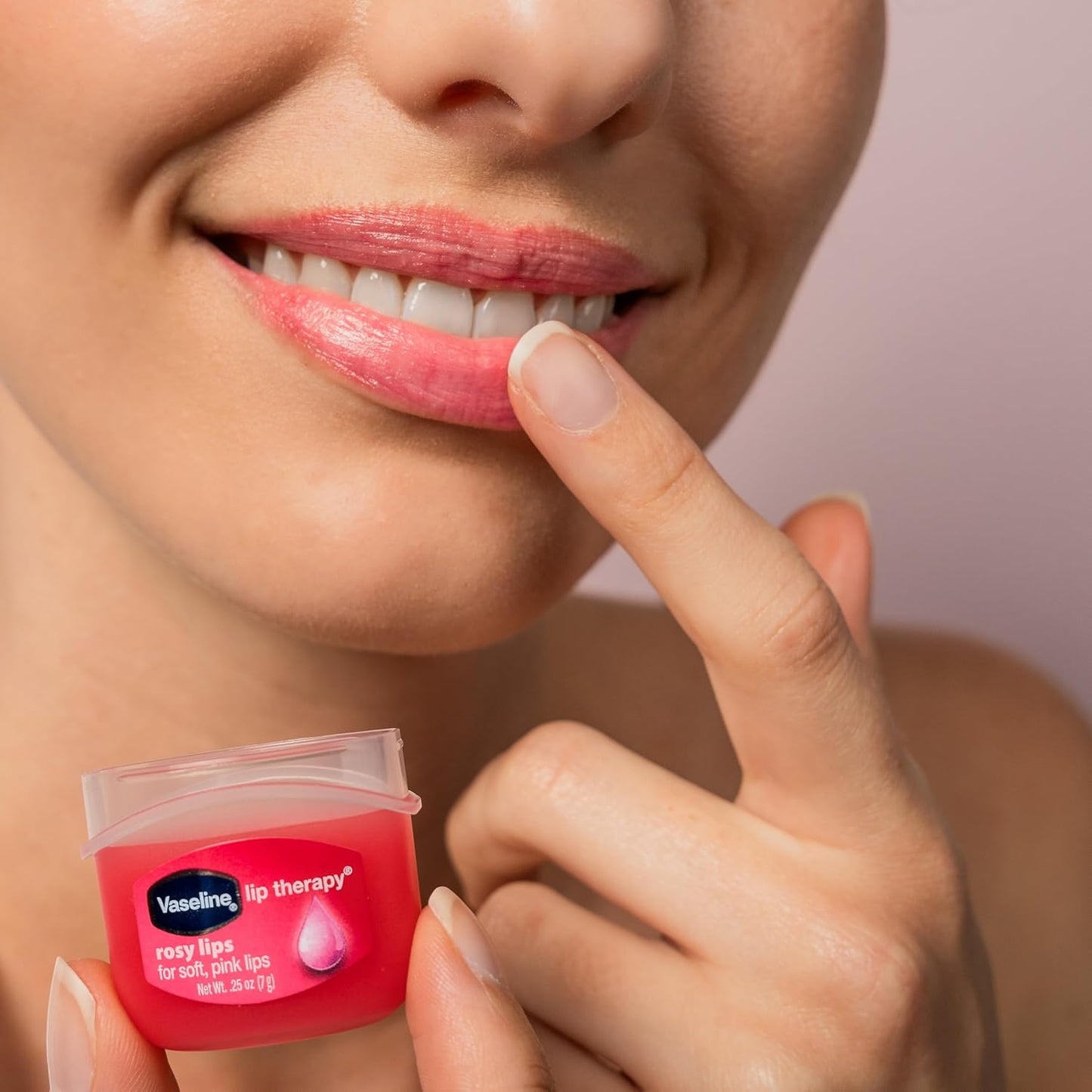 Vaseline Vas Lip Therapy, . 25oz - Rosy