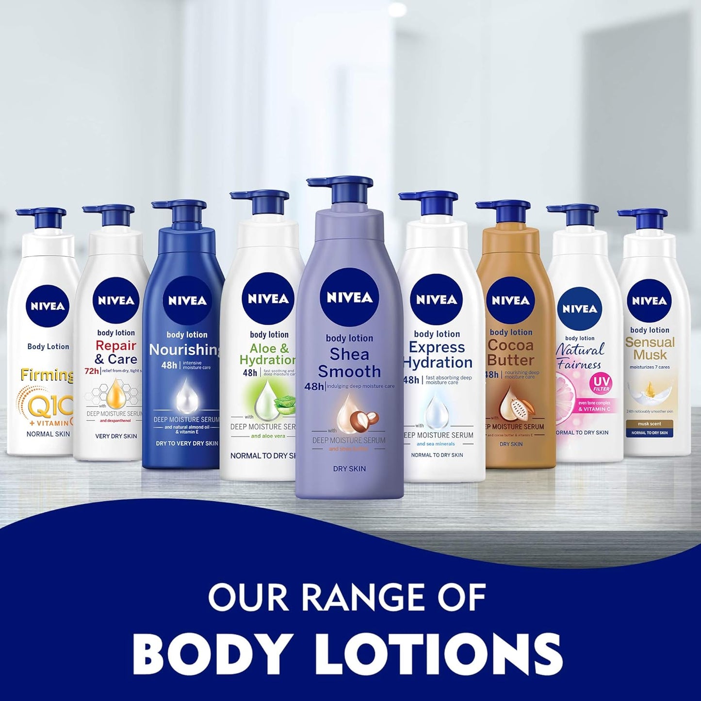 NIVEA Body Cream Even Tone, Natural Fairness Complex & Vitamin C, All Skin Types, Jar 50ml