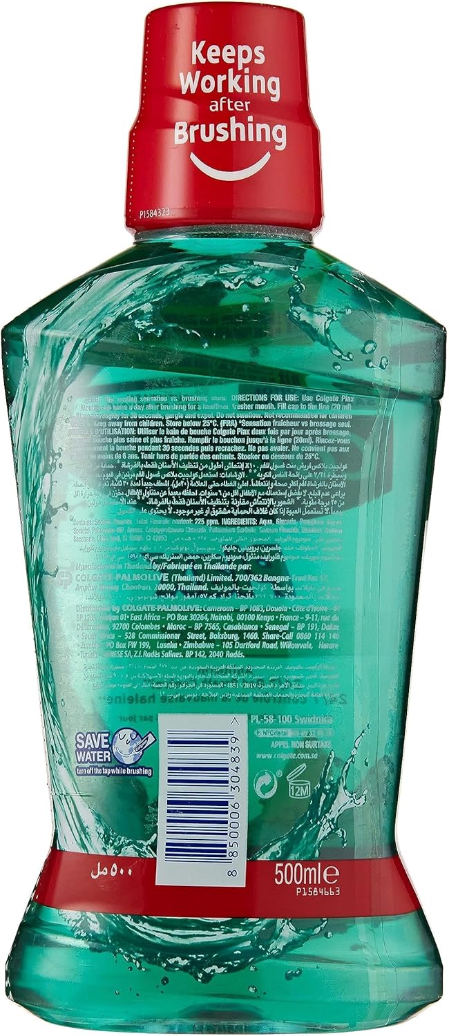 Colgate Plax Freshmint Mouthwash - 500 ml