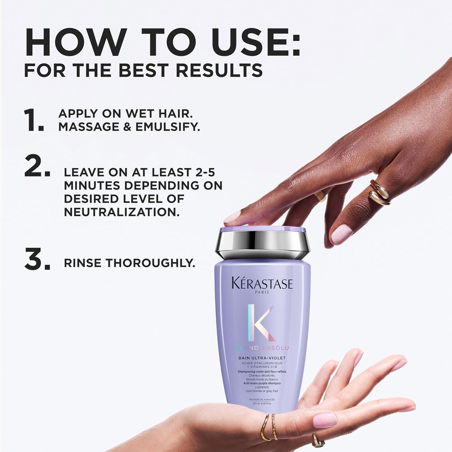 Kérastase Blond Absolu Bain Ultra-Violet Shampoo 250ml
