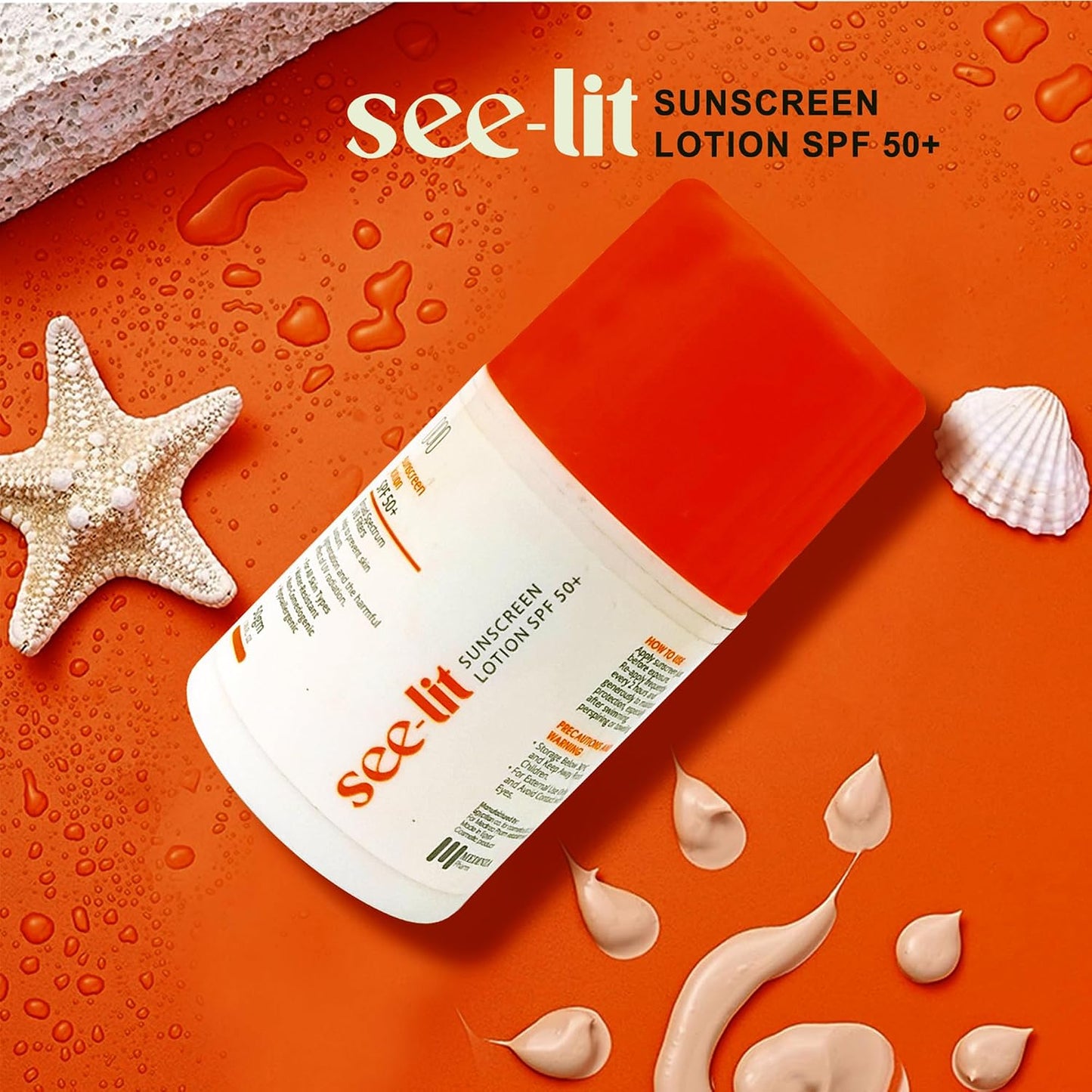 Medinza See Lit Sunscreen Lotion (SPF 50+) 50gm