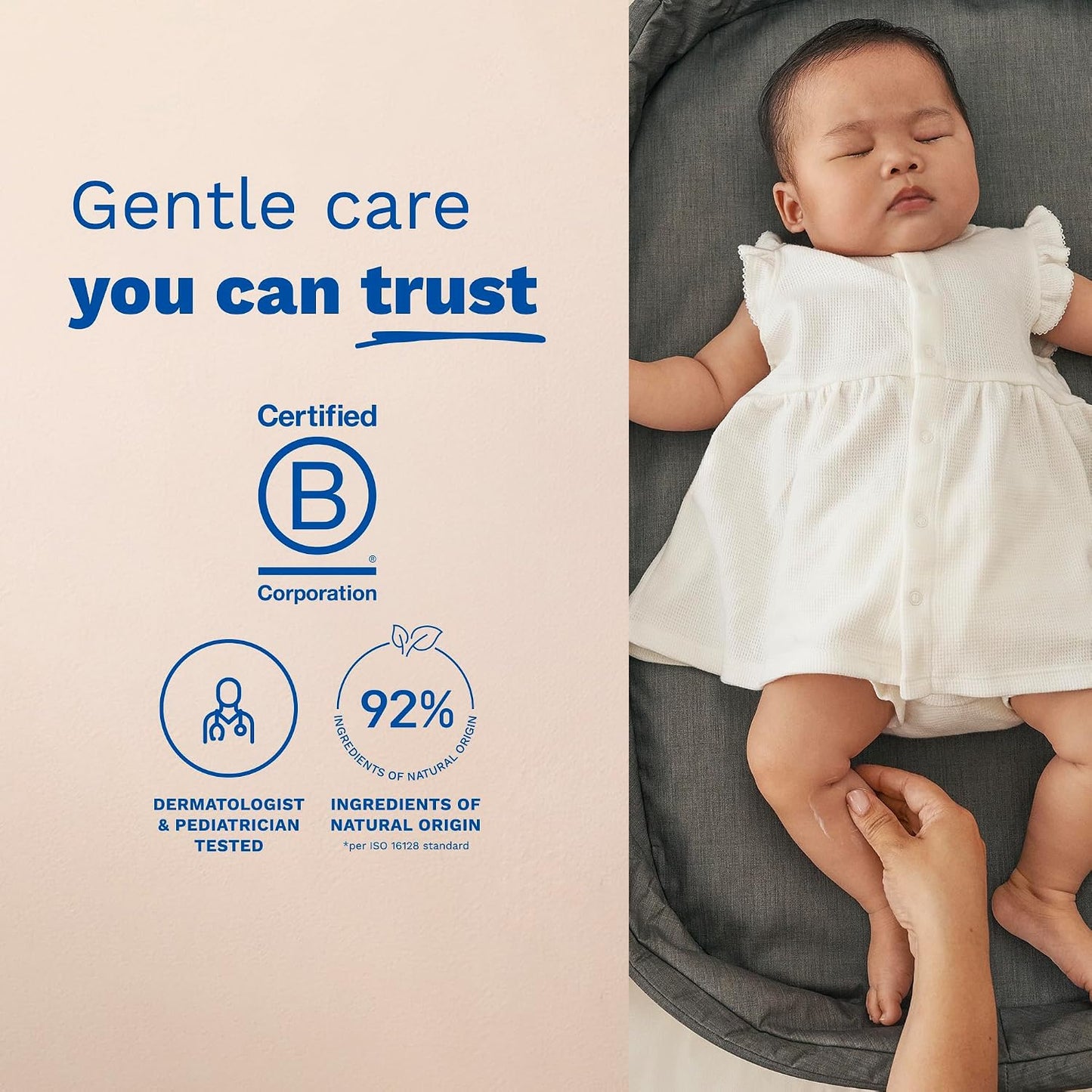 Mustela Cicastela Moisture Recovery Cream, Multi-Purpose Soothing Baby Cream with Avocado Perseose and Hyaluronic Acid, Fragrance-Free, Safe from Birth, 40ml