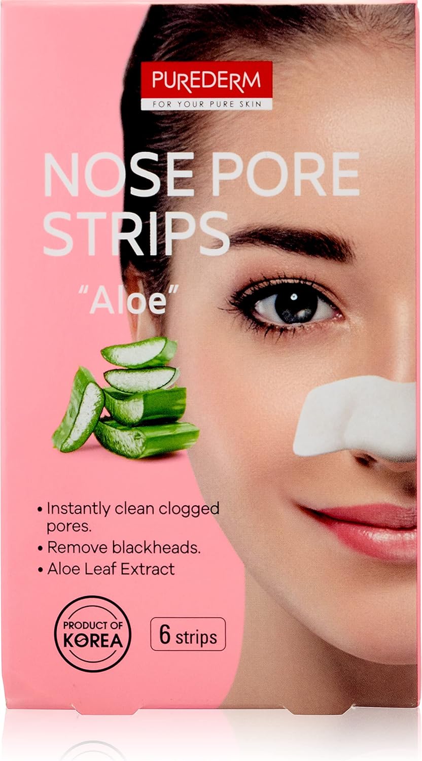 Purederm Botanical Choice Nose Pore - Strips, 6 Pieces
