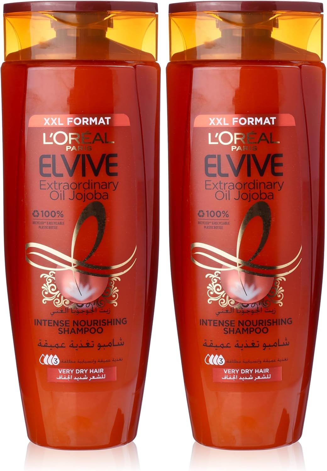 L'Oréal Paris Elvive Extraordinary Oil Nourishing Shampoo for Dull Hair - 600 ml - Packaging May Vary