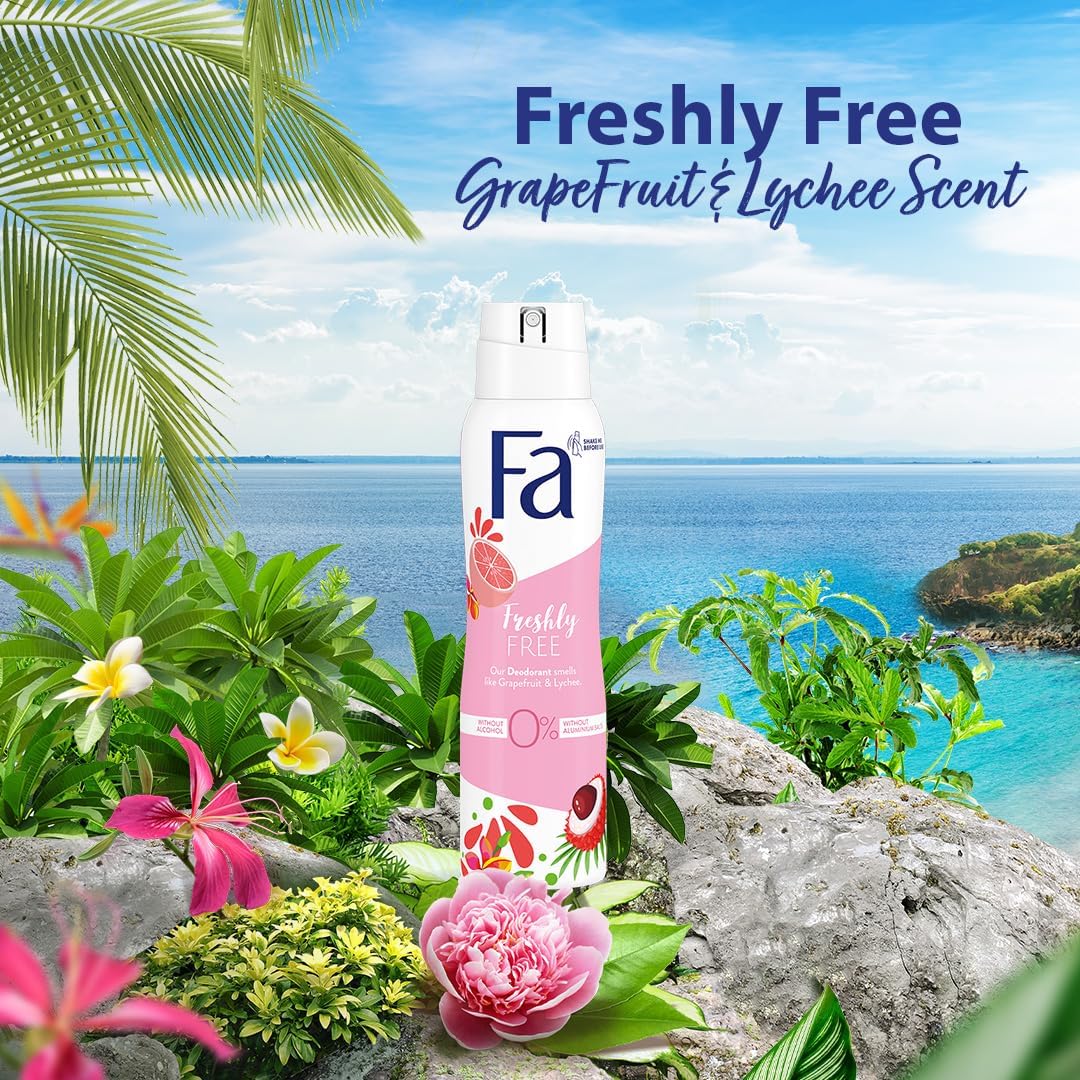 FA DS 150ml Grapefruit & Lychee