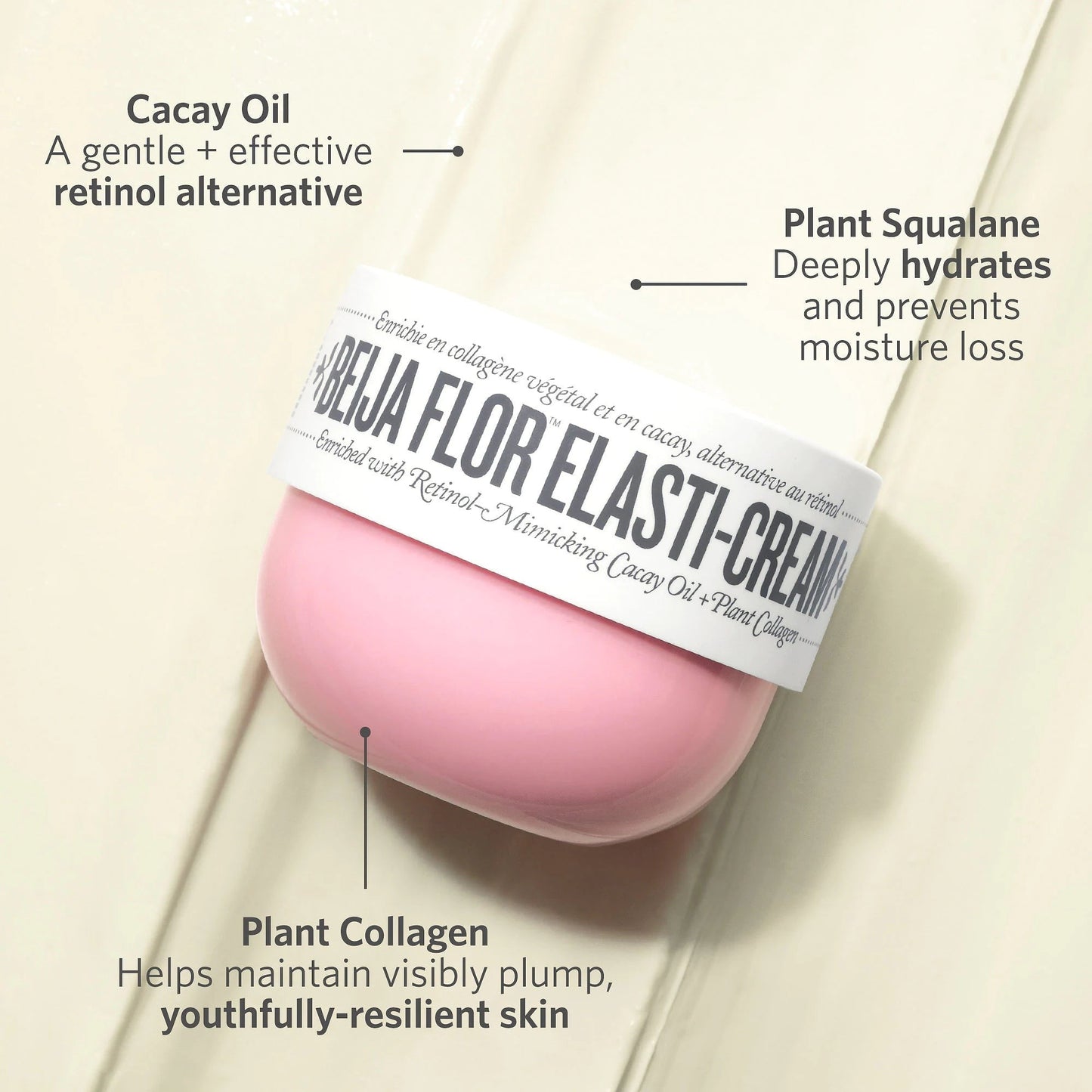 Sol de Janeiro Beija Flor™ Elasti-Cream with Collagen and Squalane