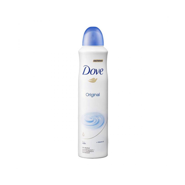 DOVE DEOD ORIGNALSPRAY 250 ML ازرق