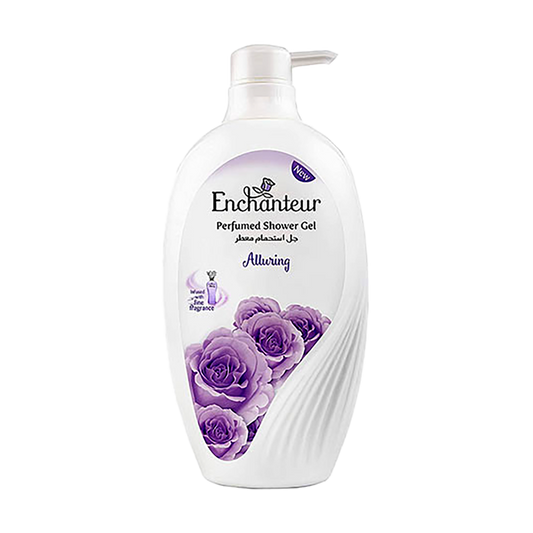 Enchanteur Satin Smooth- Alluring Lotion with Aloe Vera & Olive Butter for Satin Smooth Skin, for all skin types, 250ml