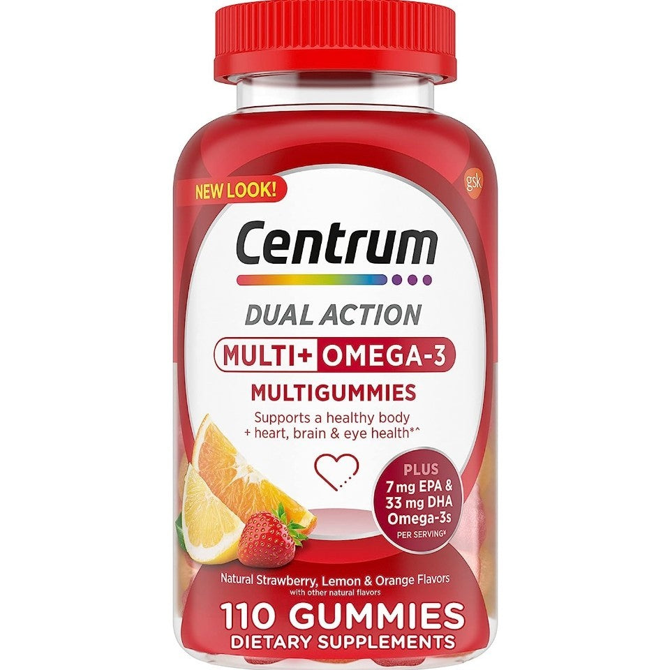 Centrum MultiGummies Multi + Omega-3