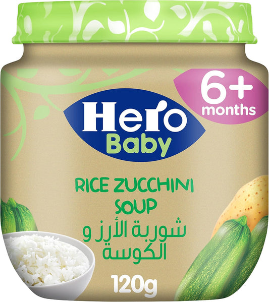 Hero Baby Rice Zucchini Soup, 120gm