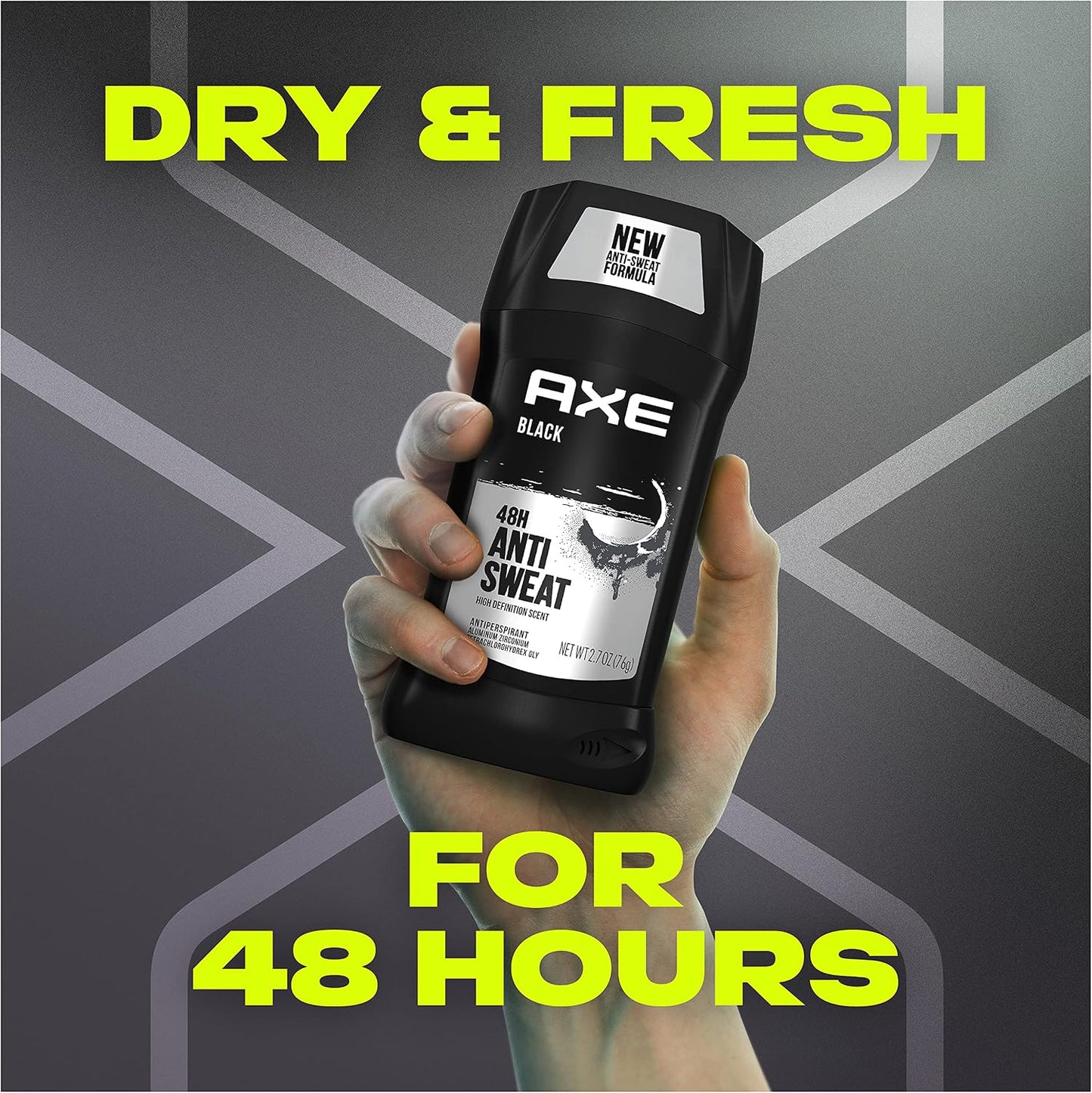 AXE Black Antiperspirant Deodorant Stick for Men 2.7 oz - 76g