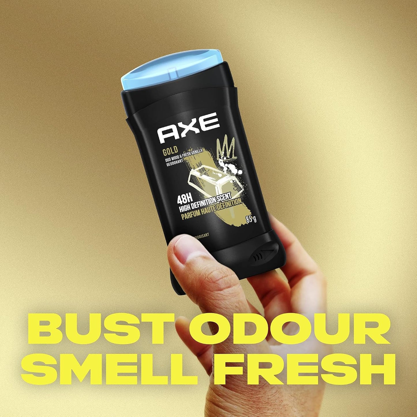 AXE Gold Deodorant Stick Oud Wood & Vanilla 85 GR