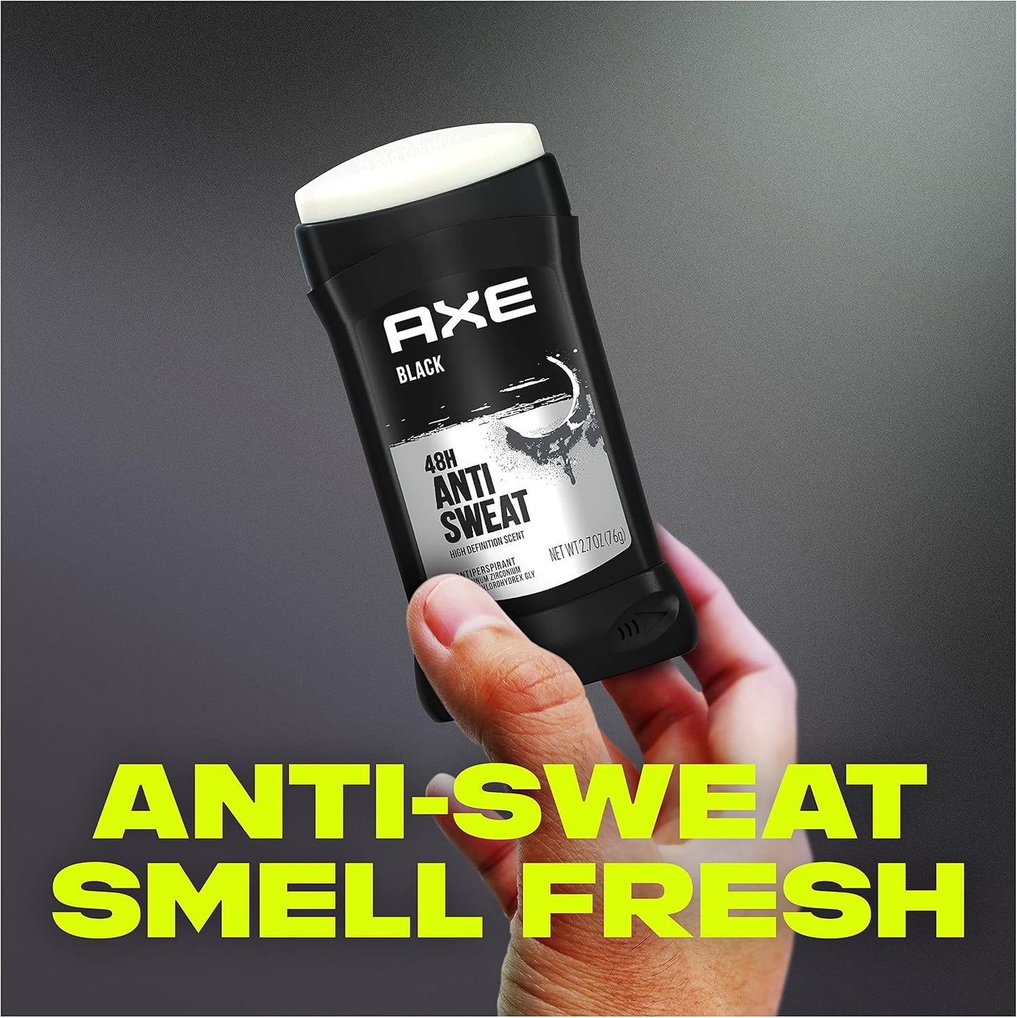 AXE Black Antiperspirant Deodorant Stick for Men 2.7 oz - 76g