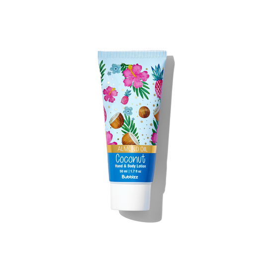 Bubblzz  Coconut Travel Size Hand & Body Lotion (50ML )