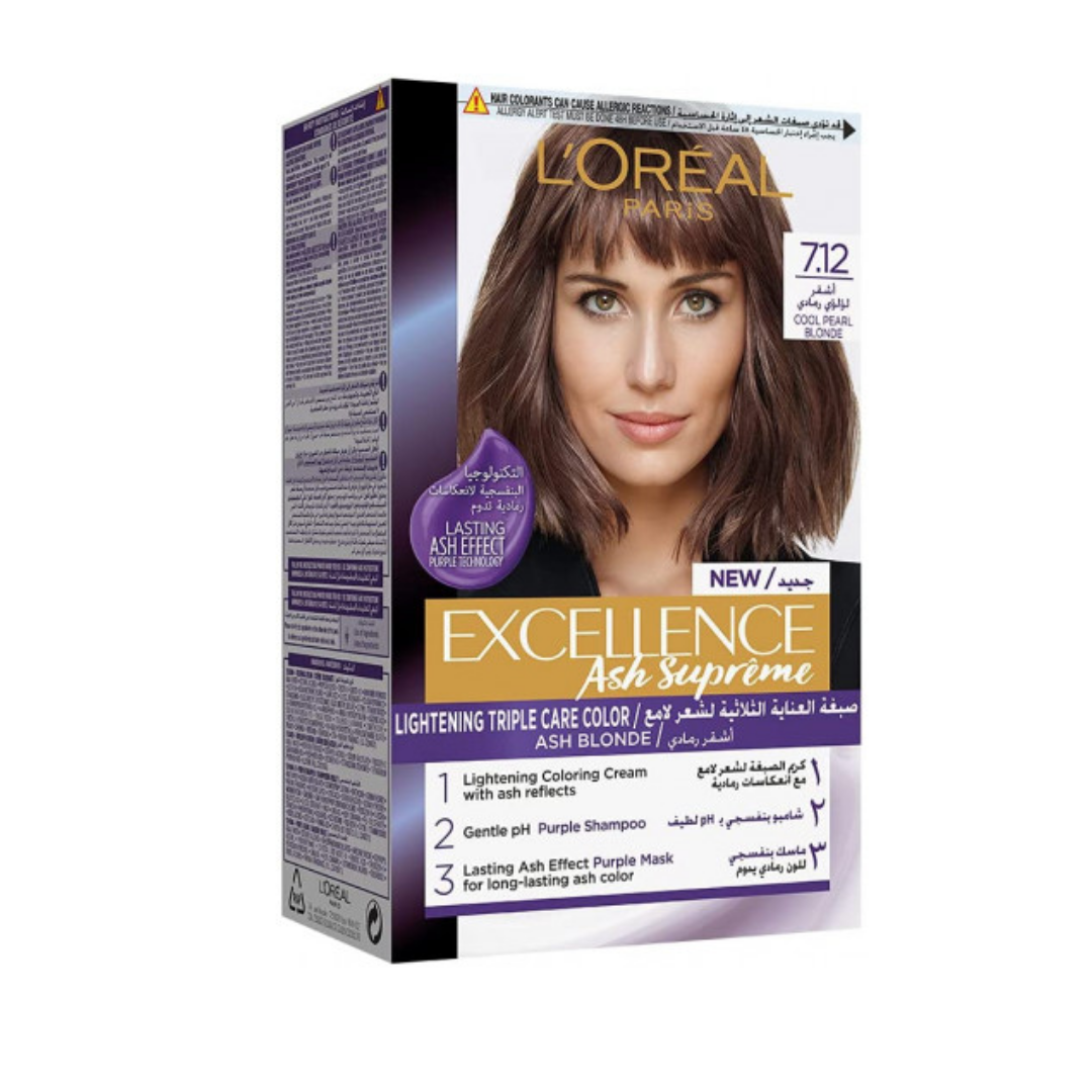 L'Oreal Paris Excellence Ash Supreme Anti-Brass Permanent Hair Colour