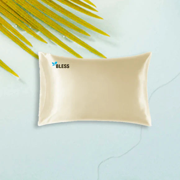 Bless Satin pillowcase Beige