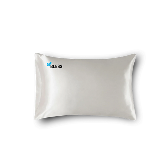 Bless Satin pillowcase silver