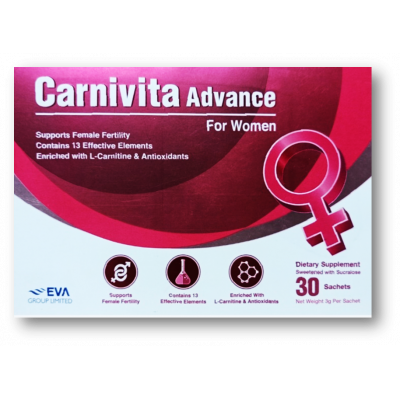 CARNIVITA ADVANCE FOR WOMEN MULTIVITAMINS & MINERALS 30 SACHETS