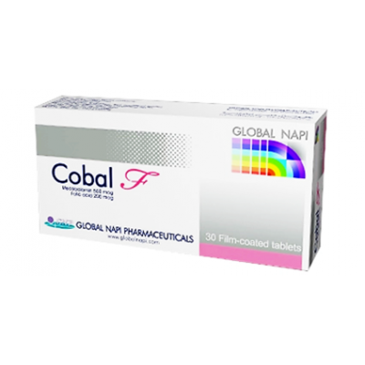 COBAL F 500 / 200 MCG ( MECOBALAMIN + FOLIC ACID ) 30 FILM-COATED TABLETS