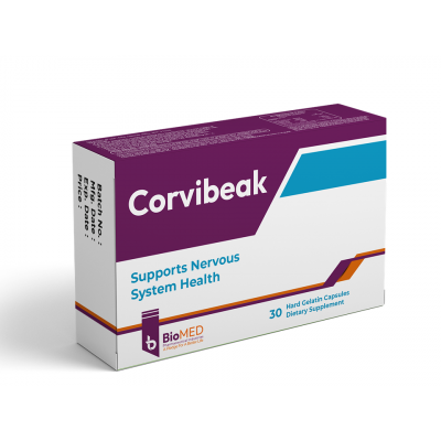 CORVIBEAK ( THIOCTIC ACID ( ALPHA LIPOIC ACID ) + VITAMIN B12 + VITAMIN D3 + VITAMIN B6 + BENFOTIAMINE ) 30 CAPSULES