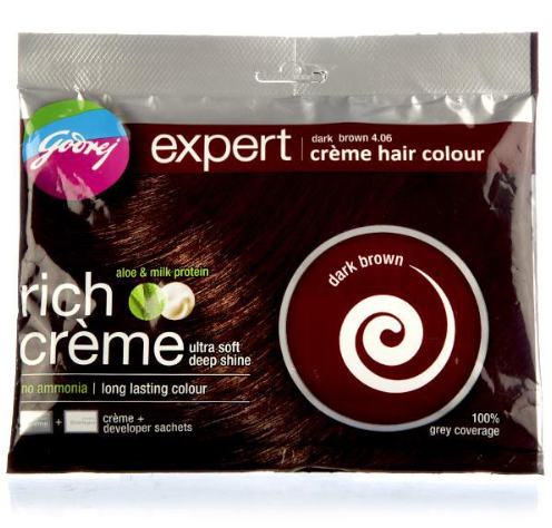 GODREJ DARK BROWN RICH CREAM 20G+20ML