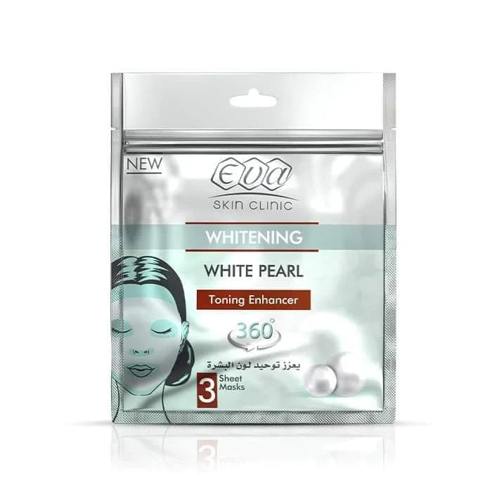 EVA WHITENING "WHITE PEARL" 3SHEET MASKS
