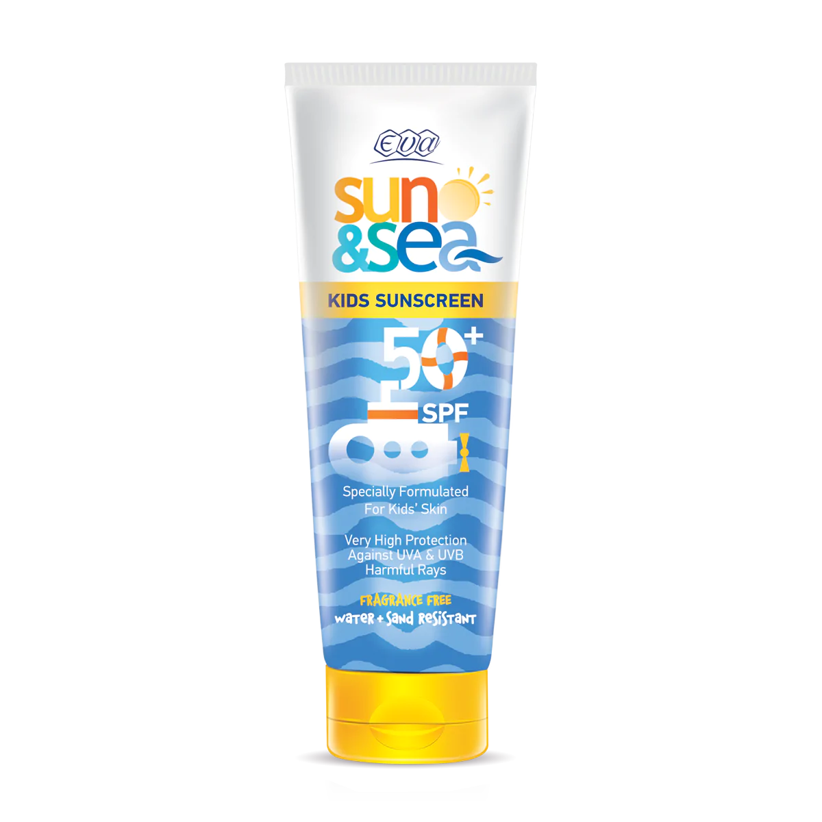 Eva Sun & Sea SunScreen Lotion For Kids SPF 50 - 200 ml