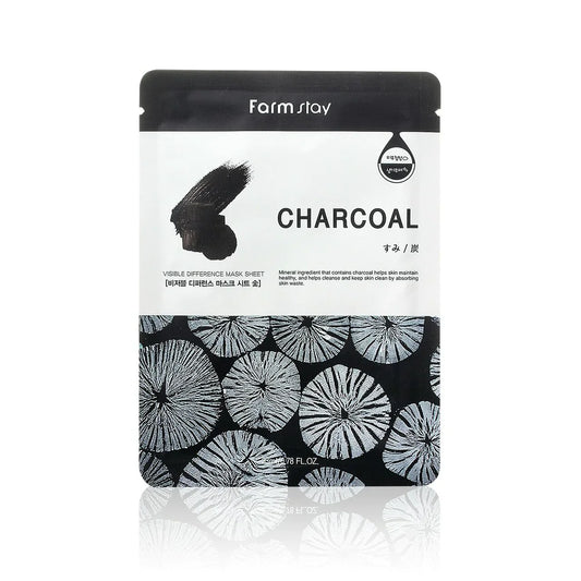 Farm stay CHARCOAL SHEET MASK 23ML