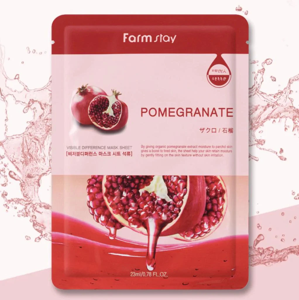 FARM STAY POMEGRANATE SHEET MASK 23ML