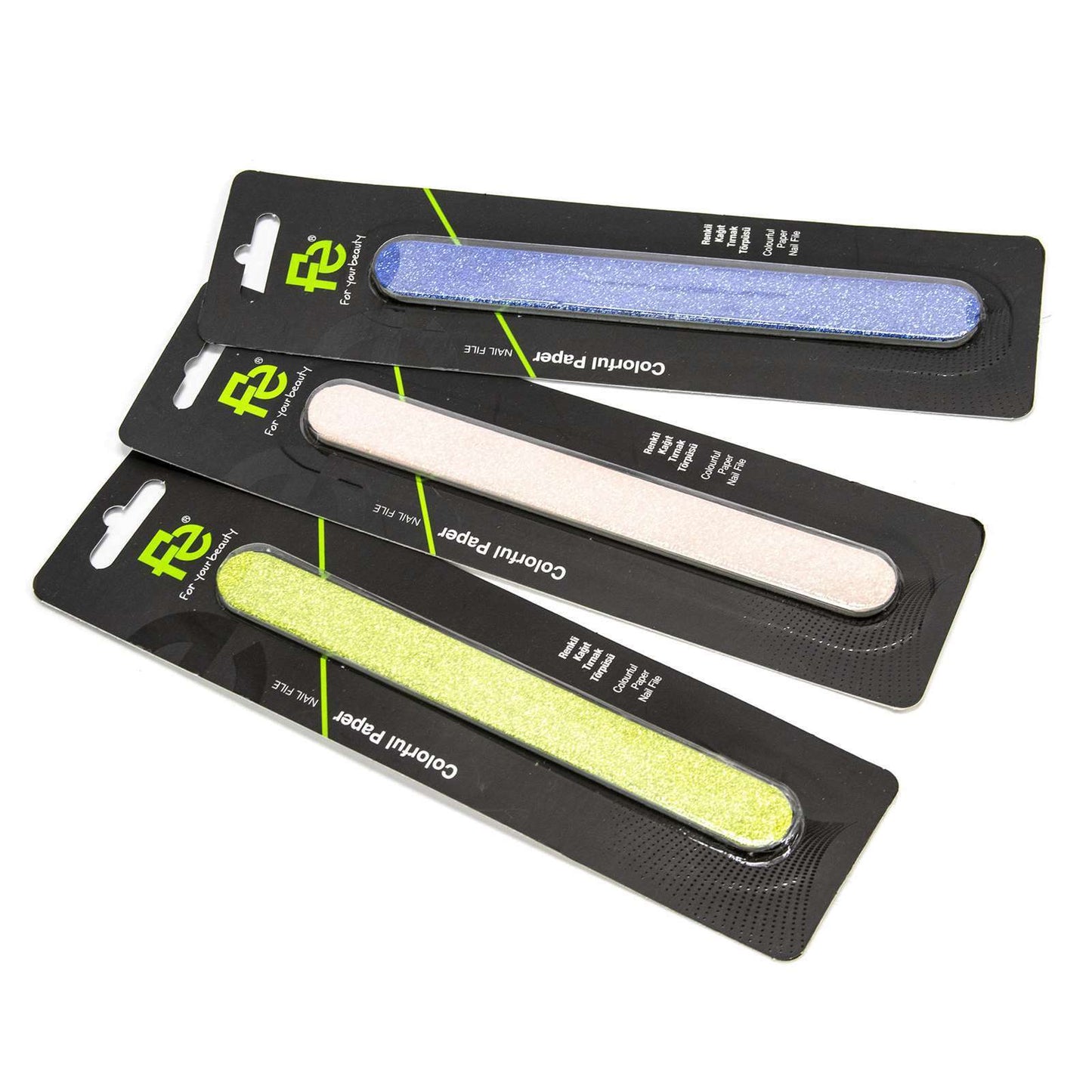 FE COLORFUL PAPER NAIL FILE