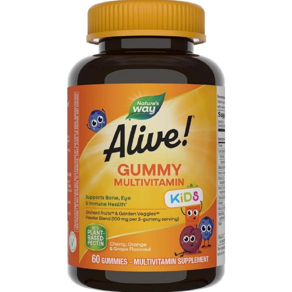 Nature’s Way Alive! Kids Multivitamin 60 Gummies