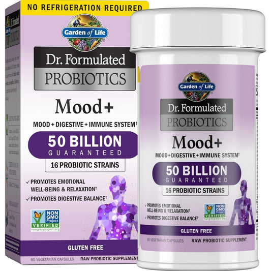 Mood+ Dr Formulated Acidophilus Probiotic Supplement - 60 Veggie Caps