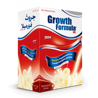 GROWTH FORMULA WG POWDER FOR UNDERWEIGHT PEOPLE BANANA FLAVOR 400 GM