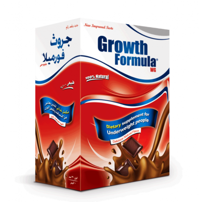 GROWTH FORMULA WG POWDER FOR UNDERWEIGHT PEOPLE CHOCOLATE FLAVOR 400 GM