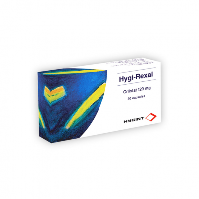 HYGIREXAL 120 MG ( ORLISTAT ) 30 CAPSULES