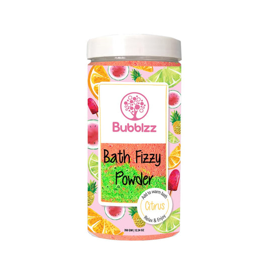 Bubblzz  Citrus Blast Bath Fizzy Powder