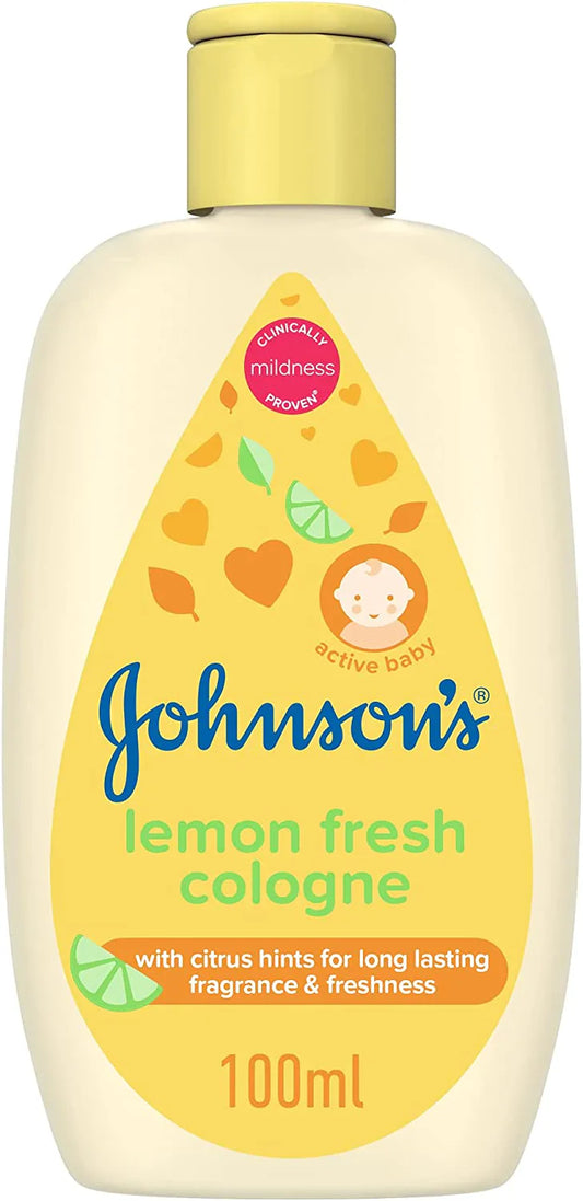 Johnson's Baby Cologne, Lemon Fresh - 100 ml