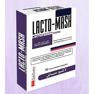 LACTO - MASH 100 MG ( LACTOFERRIN ) 30 CAPSULES